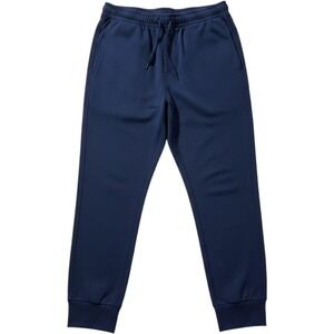 Kirkland Signature Mens Navy Blue Active Jogger Pants XL Drawstring Tapered Leg